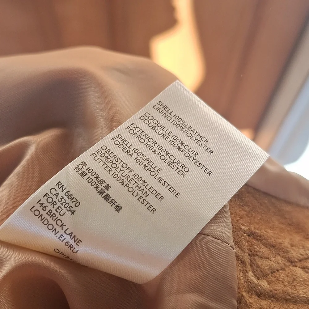 Anthropologie Danae fringe suede leather jacket size 2X western style shacket - Picture 10 of 12